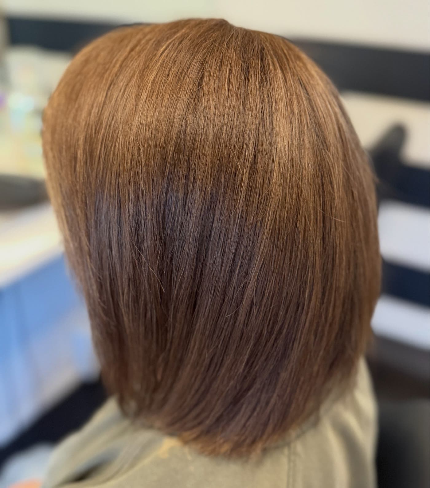 Grey blending, made yours — hair by Frizz